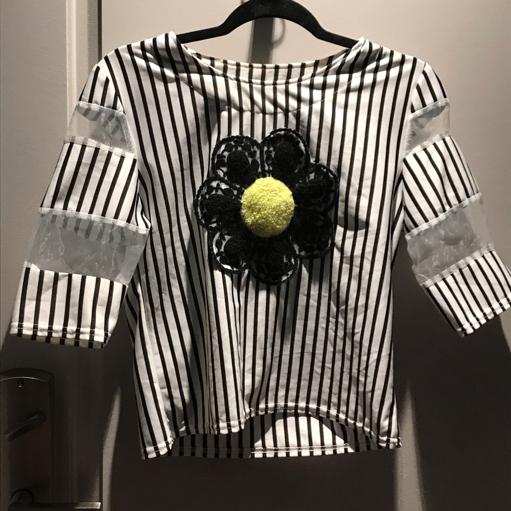 Sunflower Crop Top